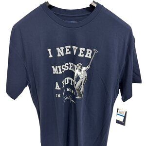 Jack Nicklaus I Never Missed A Putt In My Mind Shirt Men’s XL NWT Golden Bear